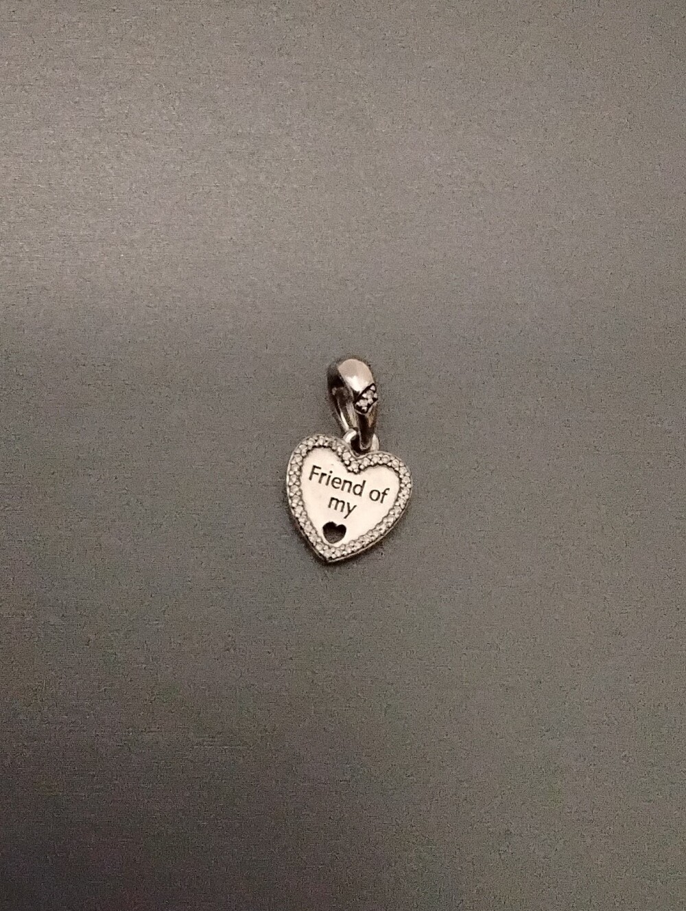 Authentic Pandora Hearts of Friendship Charm - EUC